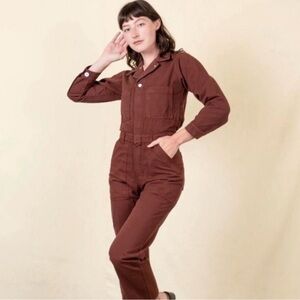 Big Bud Press Jumpsuit in Fudgecicle - Sz M